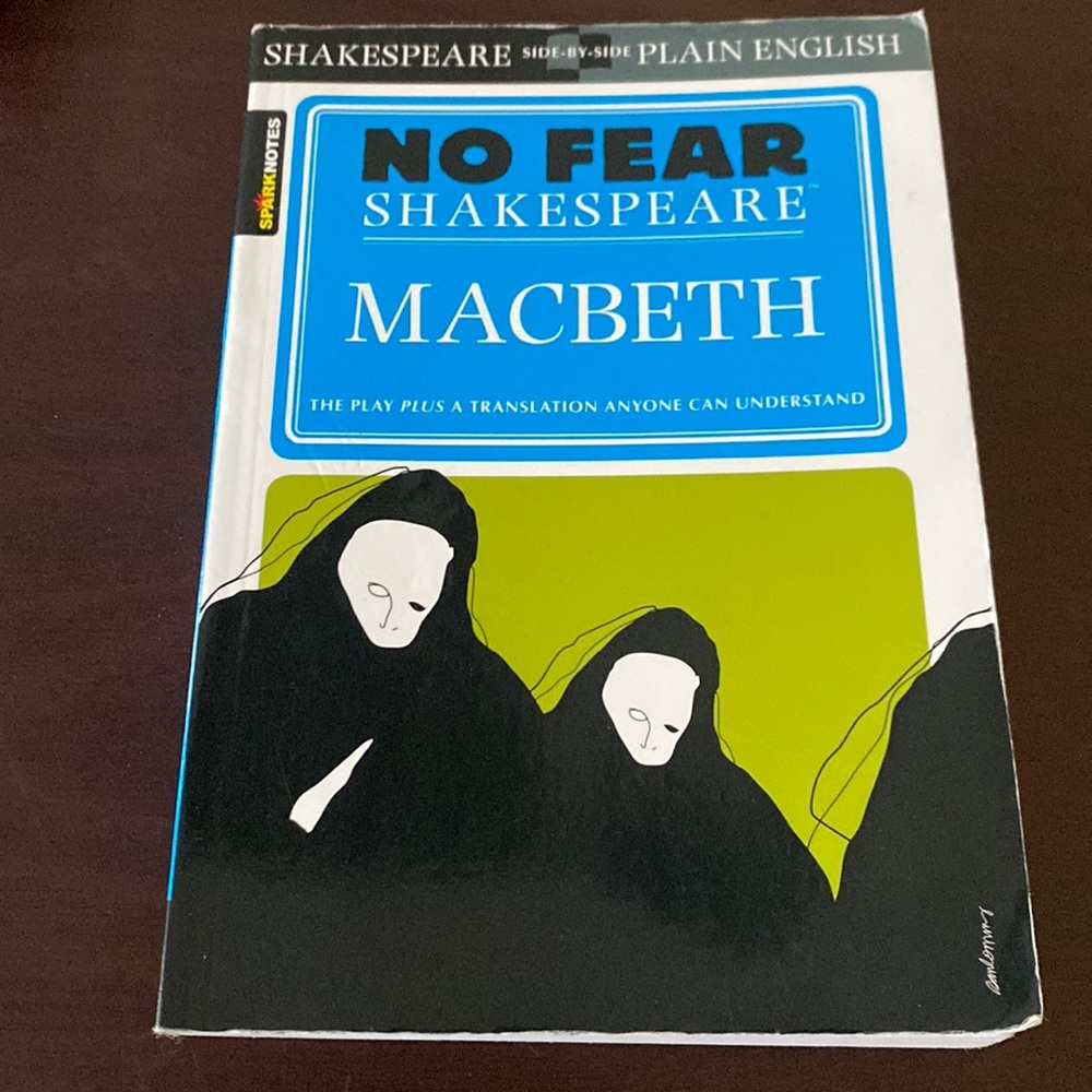 No Fear Shakespeare Macbeth book